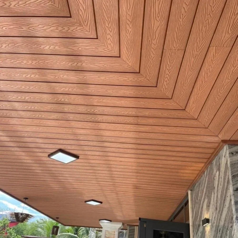 Trần gỗ nhựa ngoài trời TecWood