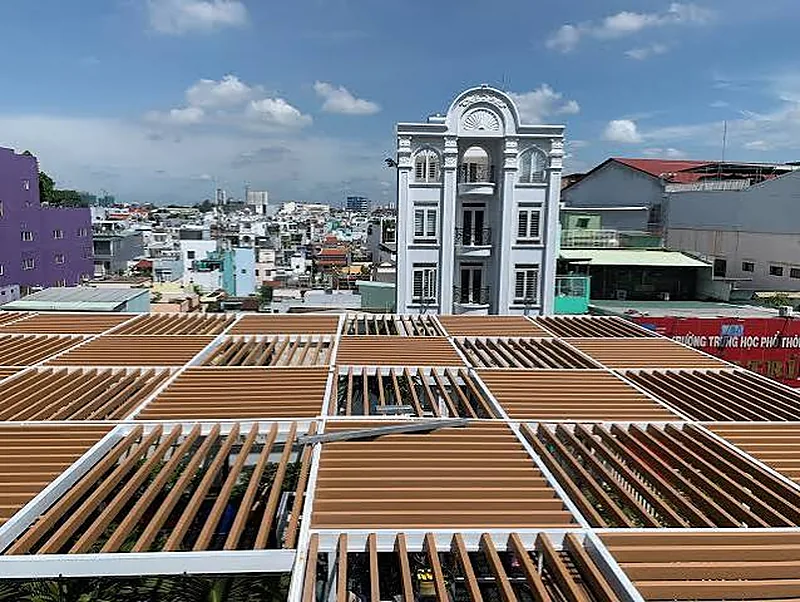 Lam che nắng gỗ nhựa cho mọi công trình