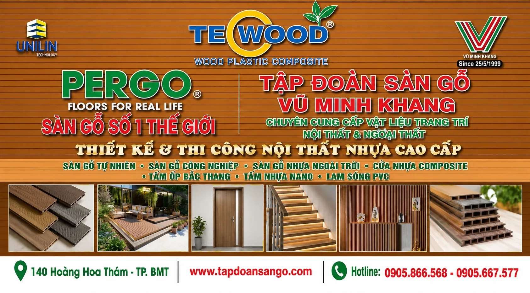 Tập đoàn sàn gỗ Vũ Minh Khang — TecWood, Pergo