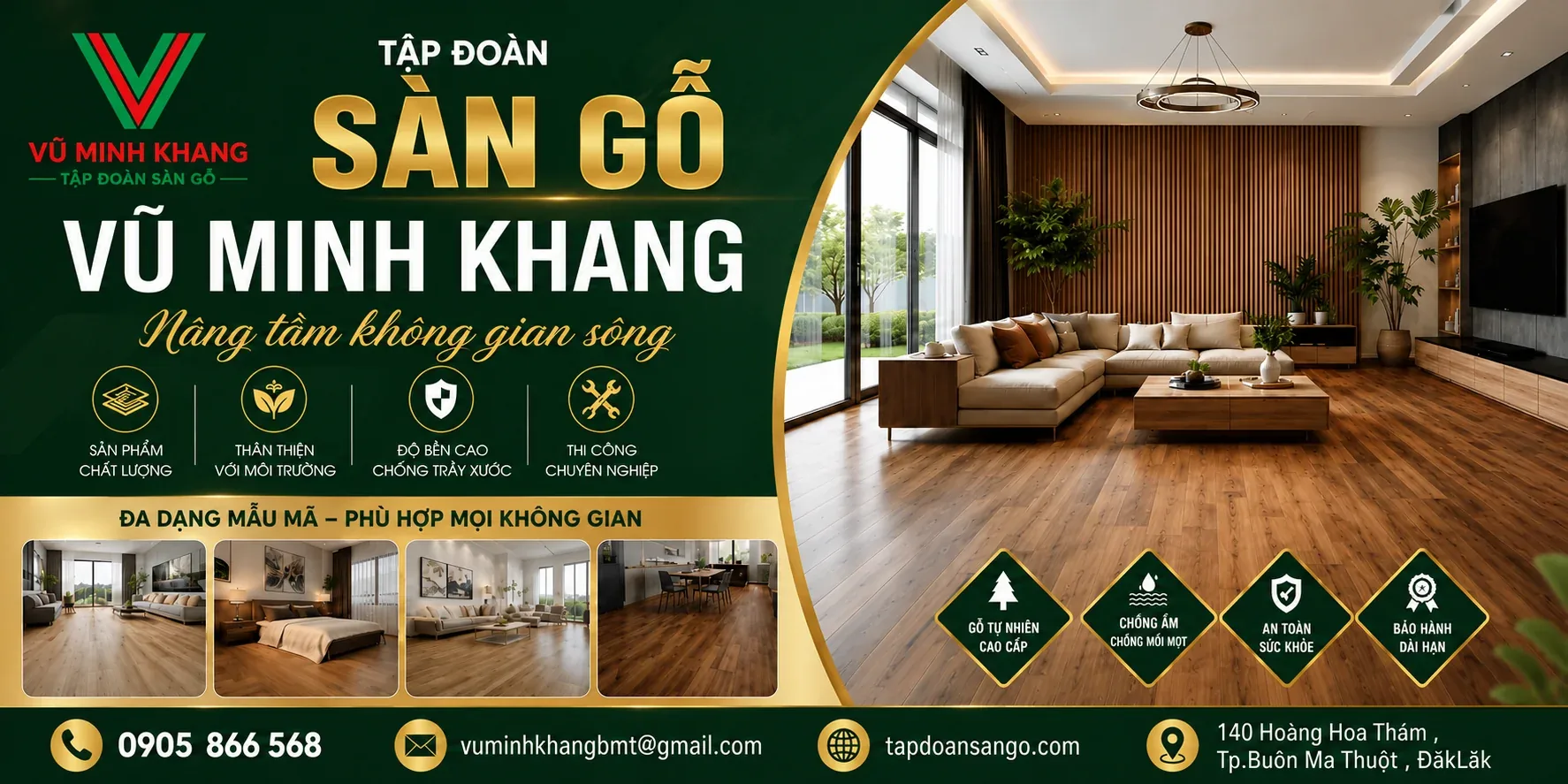 Tập đoàn sàn gỗ Vũ Minh Khang